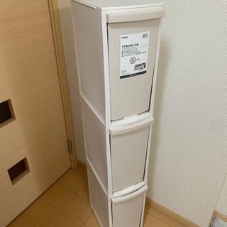ニトリ 3段分別ごみ箱の画像
