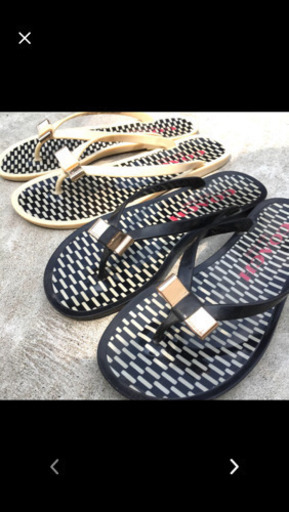 【一足になりました】二足セット♪COACHビーチサンダル22.0cm