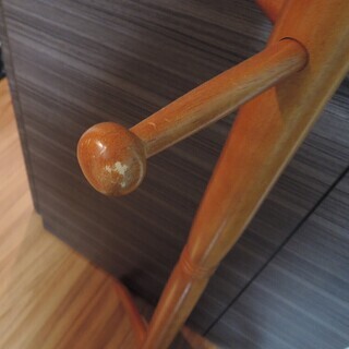 木製　ハンガーポールの画像