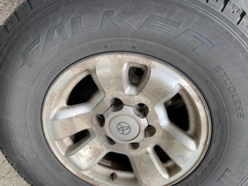 商談中 265/70r16 スタッドレスタイヤホイール セット ハイラックスサーフ等④