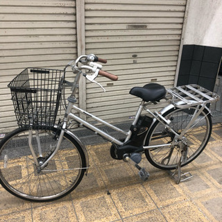 パナソニック 電動自転車 リヤカー 荷物運搬 定価17万円