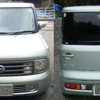 15年11月の日産キューブキュビック。検無し。48900㎞s。AT。