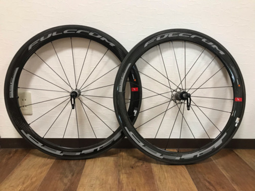 美品 FULCRUM SPEED 55C カーボンクリンチャーホイールセット