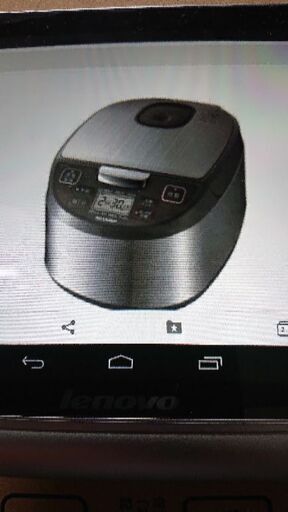 ジャー炊飯器新品です