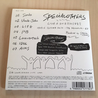 【限定品・廃盤】SPECIAL OTHERS のLive CDアルバム