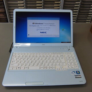 ノートパソコン NEC LaVie S LS150/CS1YL Celeron P4600 2GHz メモリ2GB  無線LAN DVDスーパーマルチドライブ