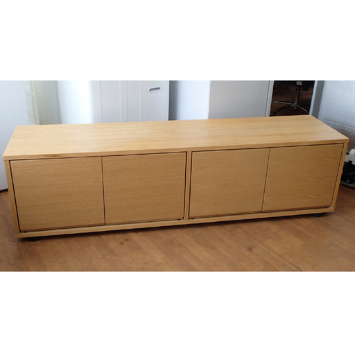 ♪無印良品 スタッキングキャビネット テレビ台/TVボード オーク材 162cm 札幌♪