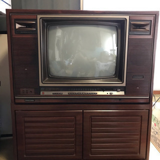 ☆希少☆ブラウン管レトロテレビ TH20-B27の画像