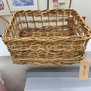 四角藤かご