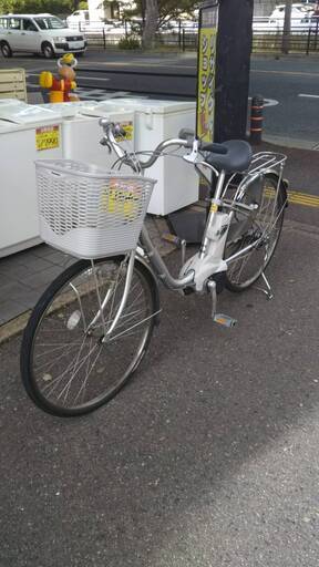 パナソニック PANASONIC 電動アシスト自転車（26型） BE-EPD633S　リチウムビビ・DX
