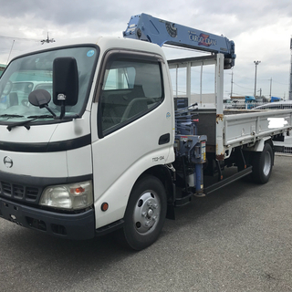 【荷台床★綺麗】H18 日野デュトロ2t (標準ロング) 3段ク...