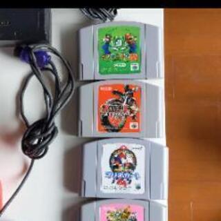Nintendo64　コントローラー　ソフト　セットの画像