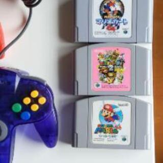 Nintendo64　コントローラー　ソフト　セットの画像