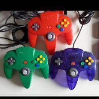 Nintendo64　コントローラー　ソフト　セットの画像