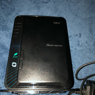 NEC ギガビット ルーター WR8750n  5G  2.4G 決まりました。の画像