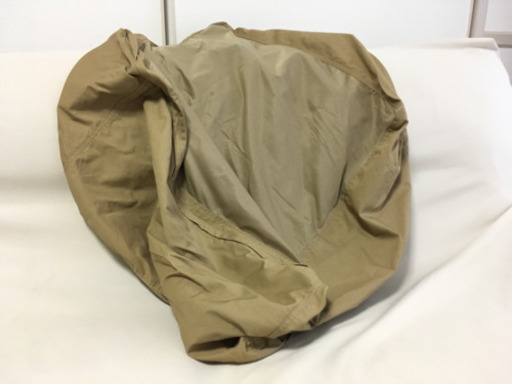 中古　ニトリ　ビーズソファ大　ベージュカバー付