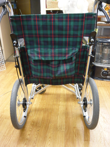 MiKi　ミキ　MPCN-46JD　車いす　車椅子　自走式　介助用　車輪ストッパー付き　札幌　西岡店