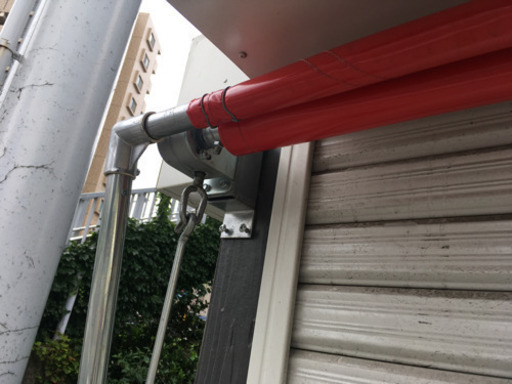 オーニングテント 店舗 雨よけ