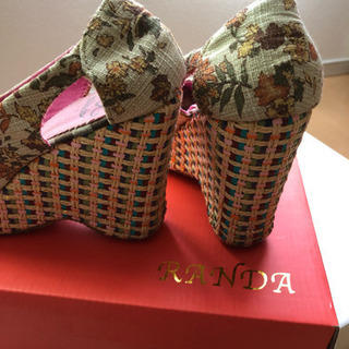 難あり サンダル  Mサイズの画像