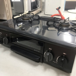 家電祭り　20％OFFキャンペーン中【リサイクルサービス八光　田上店　安心の3か月保証　配達・設置OK】パロマ ガステーブル コンパクト 水無し片面焼き 56cm プロパンガス(LPG) 右強火 ニュートラルグレー IC-N36BS-R-LPG 家電祭り 20％OFFキャンペーン中【リサイクルサービス八光 田上店 安心