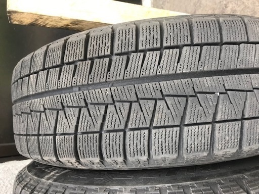 【格安】185/65R14　REVO　GZ　ホイール・ホンダ純正ホイールキャップ付き　エアウェイブ
