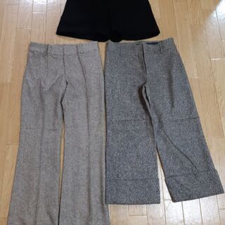 【ご成約】レディース ボトムス3着 (Mサイズ相当)