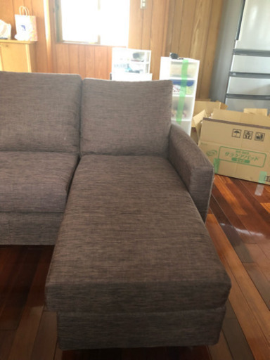 ニトリL字型ソファー
