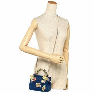 FURLA フルラ 2WAYバッグ ブルー BNQ8 D49の画像