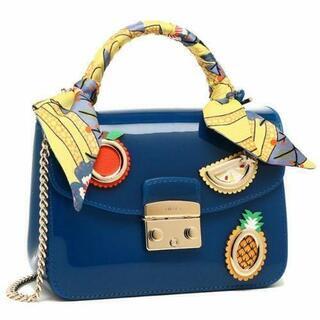 FURLA フルラ 2WAYバッグ ブルー BNQ8 D49