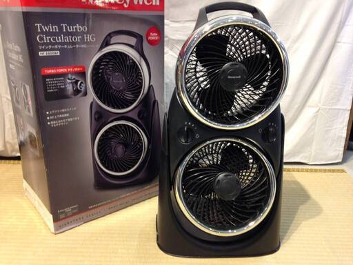 ■X460■ツインターボサーキュレーターHG　 HT-8800BP　扇風機 家電
