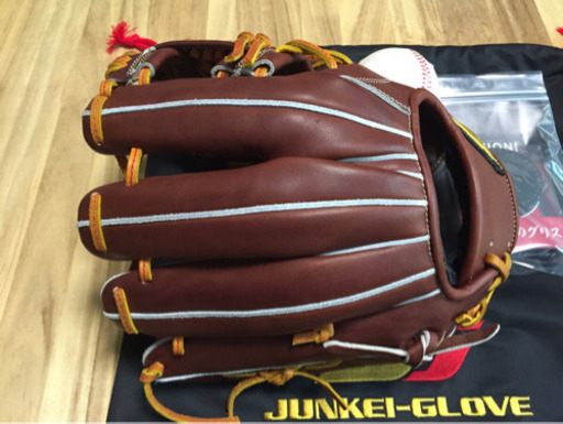 新品！ 拘りジュンケイ硬式グラブ！