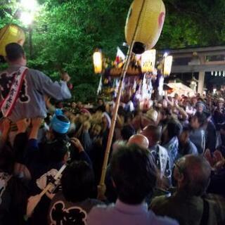 お神輿　都内担がせてください！