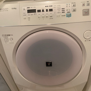 シャープ 洗濯機 ドラム式