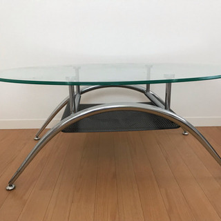 【購入者決定】おしゃれなガラステーブル 7月3日まで