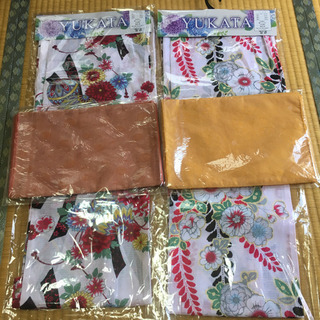 新品  浴衣  兵児帯 セット  ２着で4000円  辻が花  古典柄の画像