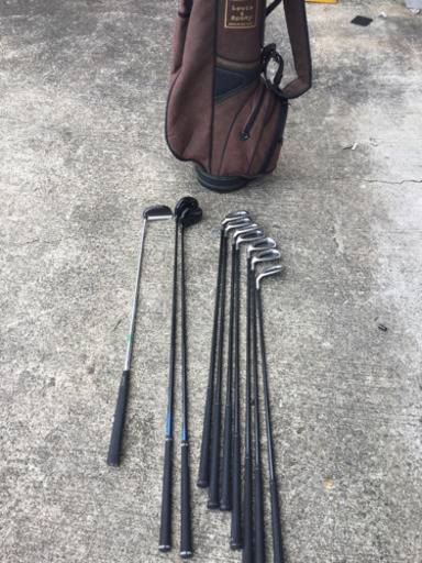 XXIO アイアン 7本  AFDドライバー 3番 5番 WOSS パター セット バック付き 左用