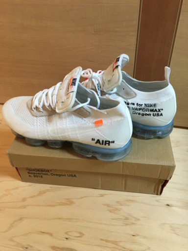 [ナイキ] ヴァージル・アブロー エアヴェイパーマックス OFF-WHITE FLYKNITフライニット THE 10 