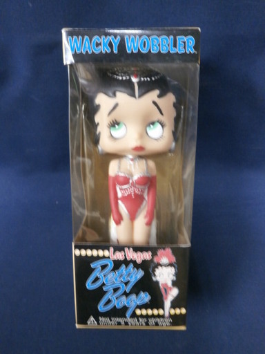 新品未使用保管品 フィギュア　ラスベガス ベティ　[BETTY BOOP(ベティ・ブープ)]　FUNKO(ファンコ) Wacky Wobbler(ワッキーワブラー)