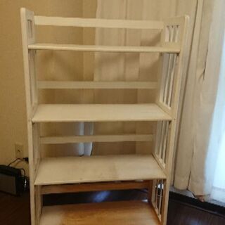 【無料】木製ラックお譲りします！