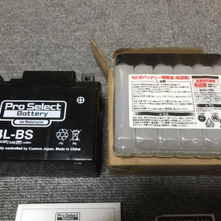 バイクのバッテリー  新品  PT4L-BS  奈良法隆寺の画像