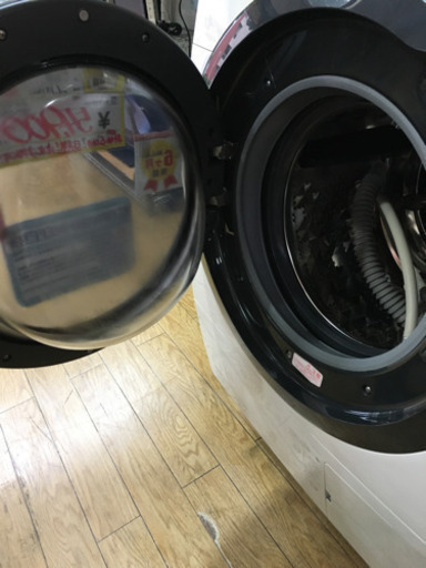 2014年製 Panasonic パナソニック 10kg/6.0kgドラム洗濯乾燥機 ECONAVI nanoe 搭載 日本製 ヒート