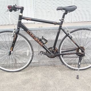 クロスバイク LOUISGARNEAU ルイガノ CHASSE シャセ アルミ 黒 配送無料