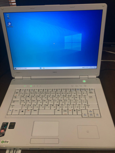ノートパソコン[NEC pc-LL550rg1b]Win10 64bit[最新]