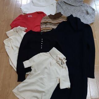 【ご成約】レディース トップス8着 (Mサイズ相当)