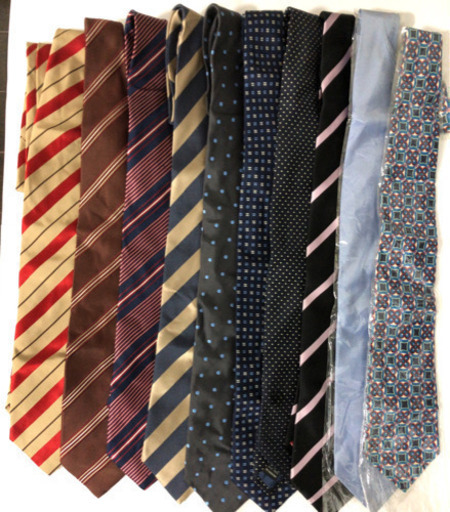 ネクタイポールスミス 10本セット 美品 新品とクリーニング済み　【カフスと入れ物付き＋ポールスミス ハンガー2つ付き】