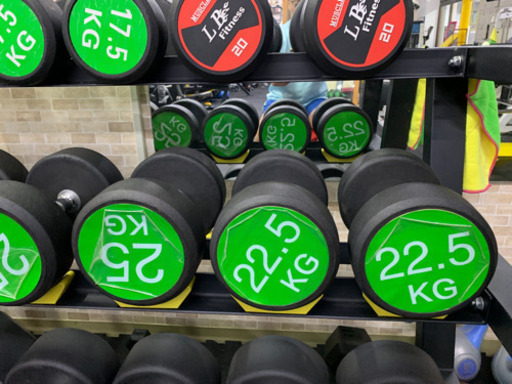 ラバーラウンドダンベル