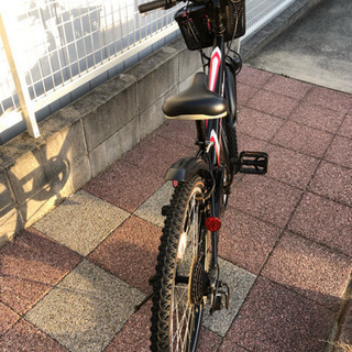 【受付終了】自転車 24インチ 6段変速 LEDライト の画像