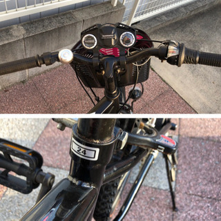 【受付終了】自転車 24インチ 6段変速 LEDライト の画像