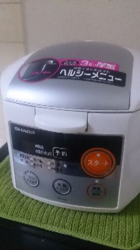 SHARP炊飯器 一人暮し用 コンパクトtype