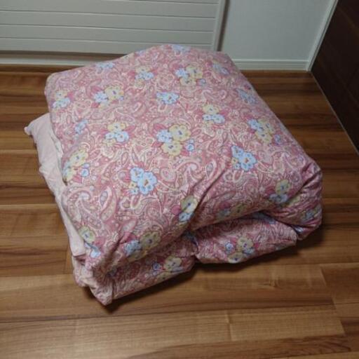商談中 中古 羽毛掛け布団 ダブル